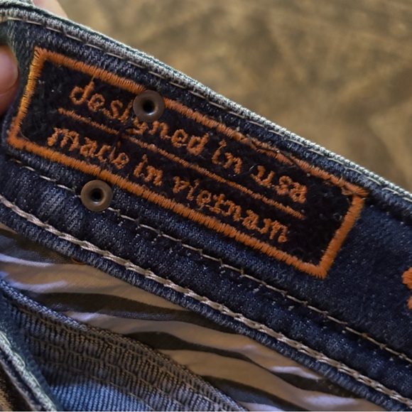 ⭐️Rock Revival Jeans Sz 28 Brooke Skinny STYLE: RP905855 Low Rise Exc Condition - Picture 9 of 12